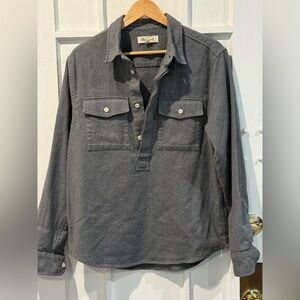 Madewell Charcoal Button-Up Shirt